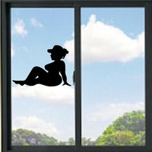 Load image into Gallery viewer, Thick/Chubby Woman #3 Mudflap Vinyl Decal

