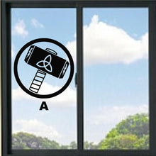 Load image into Gallery viewer, Thor Hammer Logo/Symbol Vinyl Decal
