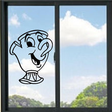 Load image into Gallery viewer, Teacup Cartoon Chip Potts Vinyl Decal
