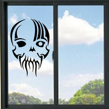 Load image into Gallery viewer, Cyborg Skull Face Vinyl Decal

