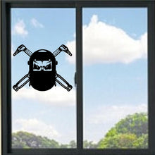 Load image into Gallery viewer, Skull Welder Mask/Helmet Vinyl Decal
