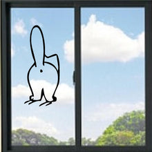 Load image into Gallery viewer, Cat Butt Funny Vinyl Decal
