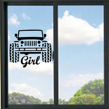 Load image into Gallery viewer, Jeep Girl Vinyl Decal
