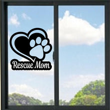 Load image into Gallery viewer, Rescue Mom Animals Vinyl Decal
