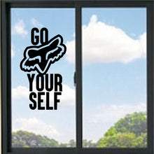 Load image into Gallery viewer, Go Fox Yourself Vinyl Decal
