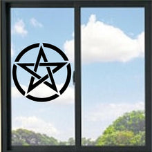 Load image into Gallery viewer, Pentagram Symbol Vinyl Decal
