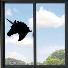 Load image into Gallery viewer, Unicorn Head #3 Vinyl Decal
