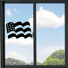 Load image into Gallery viewer, Rippling American Flag USA Vinyl Decal
