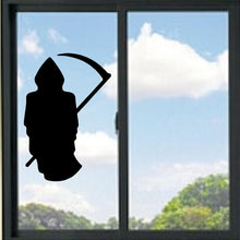 Load image into Gallery viewer, Grim Reaper Silhouette Vinyl Decal
