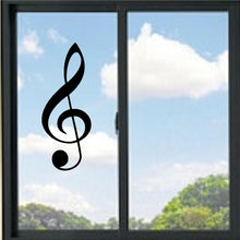 Load image into Gallery viewer, Treble Clef Music Note Vinyl Decal
