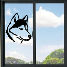 Load image into Gallery viewer, Husky Dog Head Vinyl Decal
