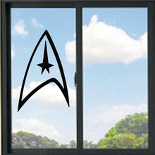 Load image into Gallery viewer, Starfleet Symbol #2 Vinyl Decal
