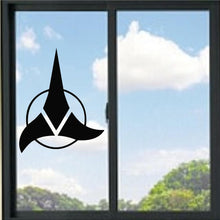 Load image into Gallery viewer, Klingon Emblem Star Trek Vinyl Decal/Sticker
