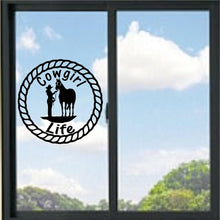 Load image into Gallery viewer, Cowgirl life Vinyl Decal

