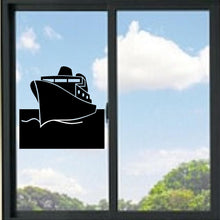 Load image into Gallery viewer, Yacht/Boat In Water Vinyl Decal
