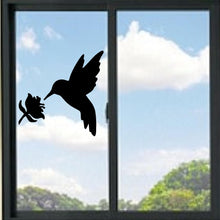 Load image into Gallery viewer, Hummingbird And Flower #2 Vinyl Decal
