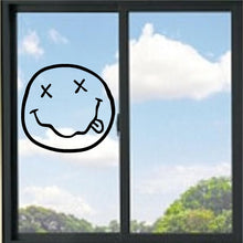 Load image into Gallery viewer, Nirvana Smiley Face Vinyl Decal
