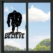 Load image into Gallery viewer, Believe Sasquatch/Big Foot Vinyl Decal

