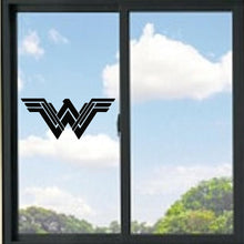 Load image into Gallery viewer, Wonder Woman Symbol/Logo Vinyl Decal
