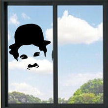 Load image into Gallery viewer, Charlie Chaplin Portrait Vinyl Decal
