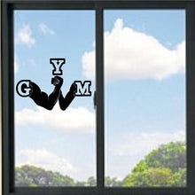 Load image into Gallery viewer, Gym Arms Clasped Vinyl Decal
