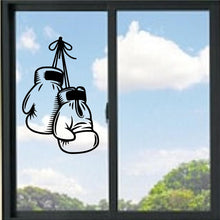 Load image into Gallery viewer, Hanging Boxing Gloves #2 Vinyl Decal

