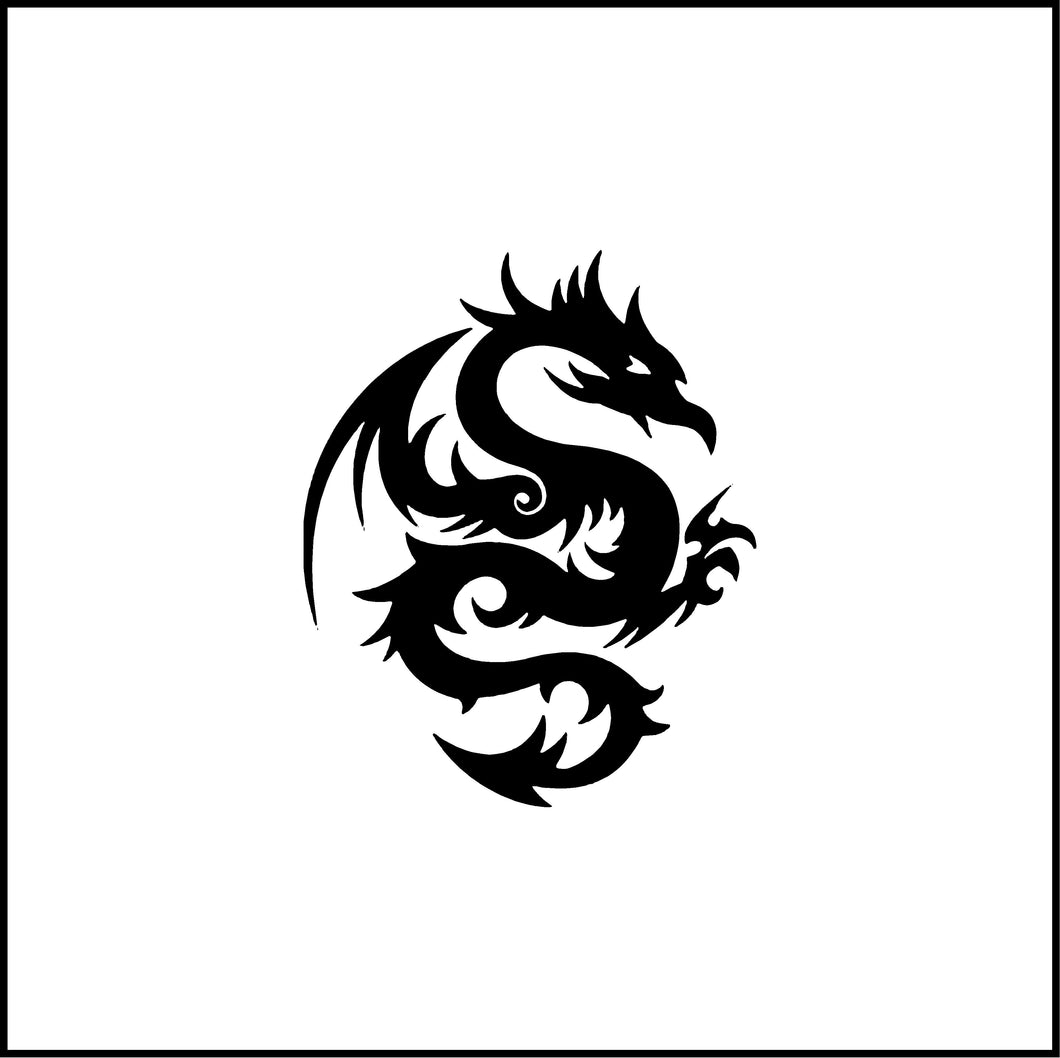 Dragon #3 Vinyl Decal