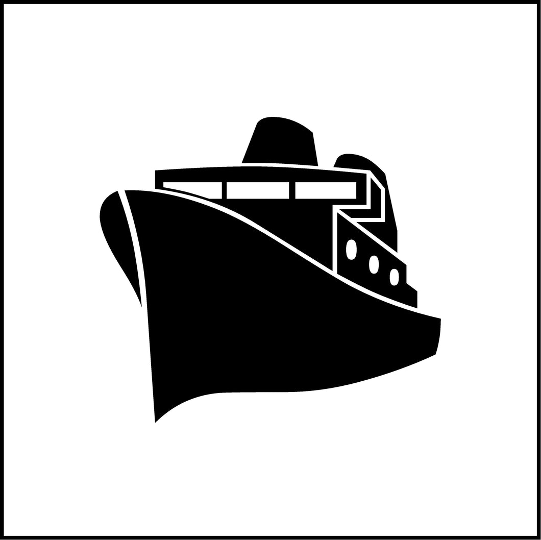 Yacht/Boat Vinyl Decal
