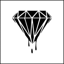 Load image into Gallery viewer, Diamond Gem Dripping Vinyl Decal
