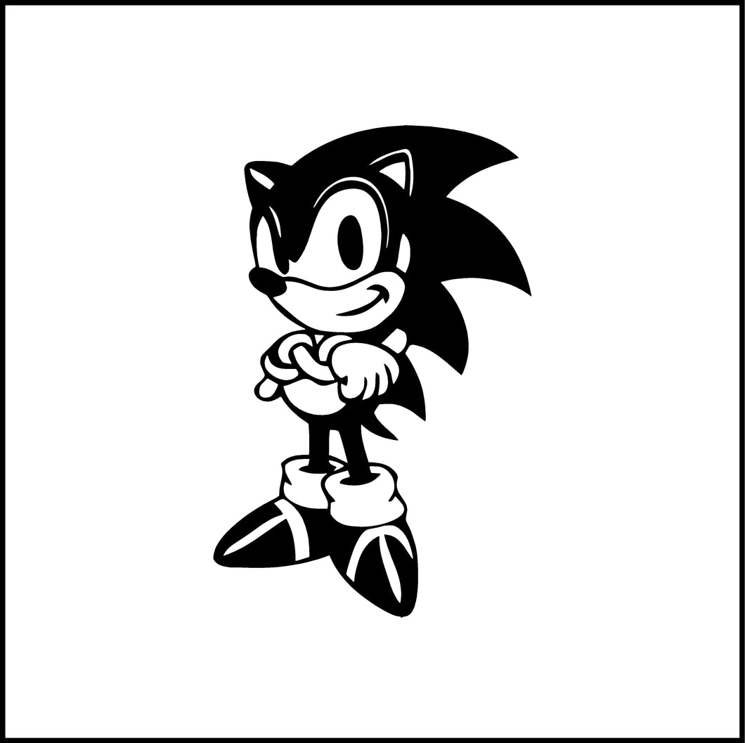 Sonic the Hedgehog #2 Vinyl Decal/Sticker