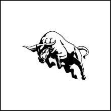 Load image into Gallery viewer, Charging Bull Vinyl Decal
