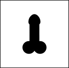 Load image into Gallery viewer, Penis/Dick Vinyl Decal
