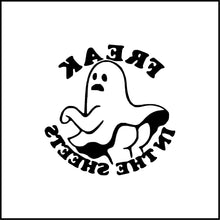 Load image into Gallery viewer, Freak In The Sheets Funny Ghost Halloween Vinyl Decal/Sticker
