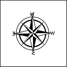 Load image into Gallery viewer, Compass Vinyl Decal
