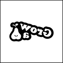 Load image into Gallery viewer, Grow A Pear Funny Vinyl Decal
