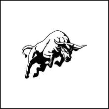 Load image into Gallery viewer, Charging Bull Vinyl Decal
