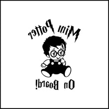 Load image into Gallery viewer, Mini Potter On Board Vinyl Decal
