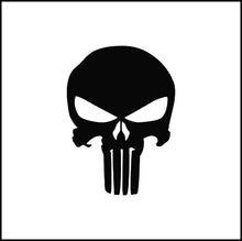 Load image into Gallery viewer, Punisher Symbol/Logo Vinyl Decal
