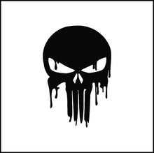 Load image into Gallery viewer, Punisher Dripping Symbol/Logo Vinyl Decal
