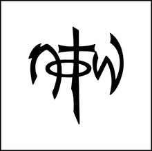 Load image into Gallery viewer, Not Of This World Logo Vinyl Decal
