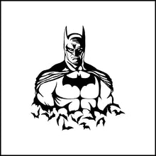 Load image into Gallery viewer, Batman With Bats Vinyl Decal
