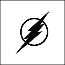 Load image into Gallery viewer, The Flash Symbol/Logo Vinyl Decal
