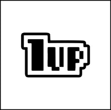 Load image into Gallery viewer, 1 Up Retro Video Game Vinyl Decal
