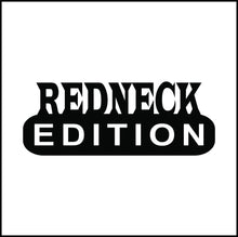 Load image into Gallery viewer, Redneck Edition Badge Logo Vinyl Decal
