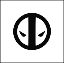 Load image into Gallery viewer, Deadpool Symbol Vinyl Decal
