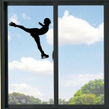 Load image into Gallery viewer, Figure Skater Vinyl Decal
