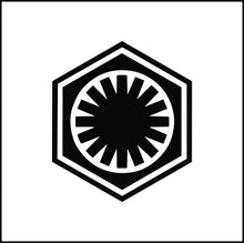 Load image into Gallery viewer, First Order Logo The Force Awakens Symbol Vinyl Decal
