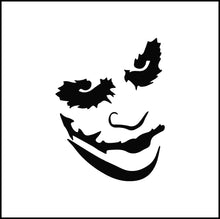 Load image into Gallery viewer, Joker Face Vinyl Decal
