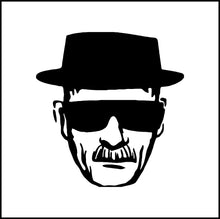 Load image into Gallery viewer, Walter White Portrait #2 Heisenberg Breaking Bad Vinyl Decal
