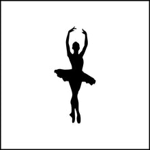 Load image into Gallery viewer, Ballet Ballerina Dancer #4 Vinyl Decal
